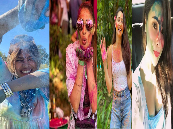 Celebrities Celebrates A Holi